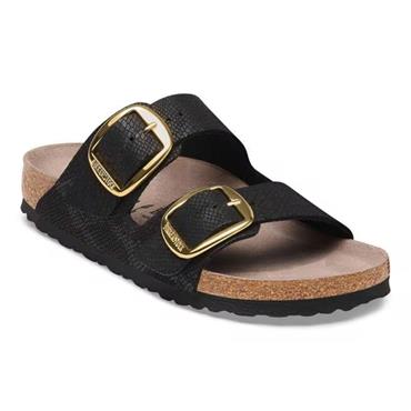 Birkenstock Arizona Big Buckle Snake - Python Black